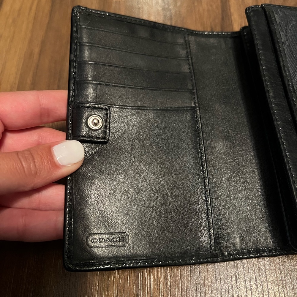Authentic Coach Wallet - image 5
